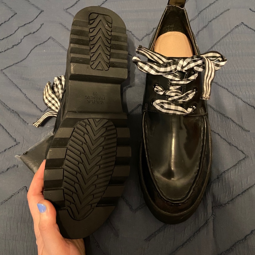 Nwt Zara Platform Shoes View 2